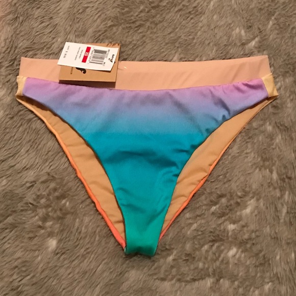 NWT Sun kissed ombré swimsuit 2 piece size xs reef - Picture 6 of 7